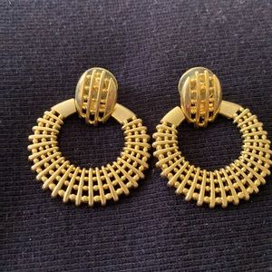 Goldtone Earrings.